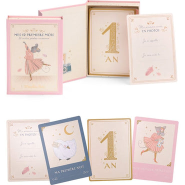 Carte Mes 12 premiers mois La petite école de danse ( 30 cartes )