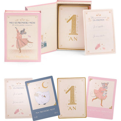 Carte Mes 12 premiers mois La petite école de danse ( 30 cartes )