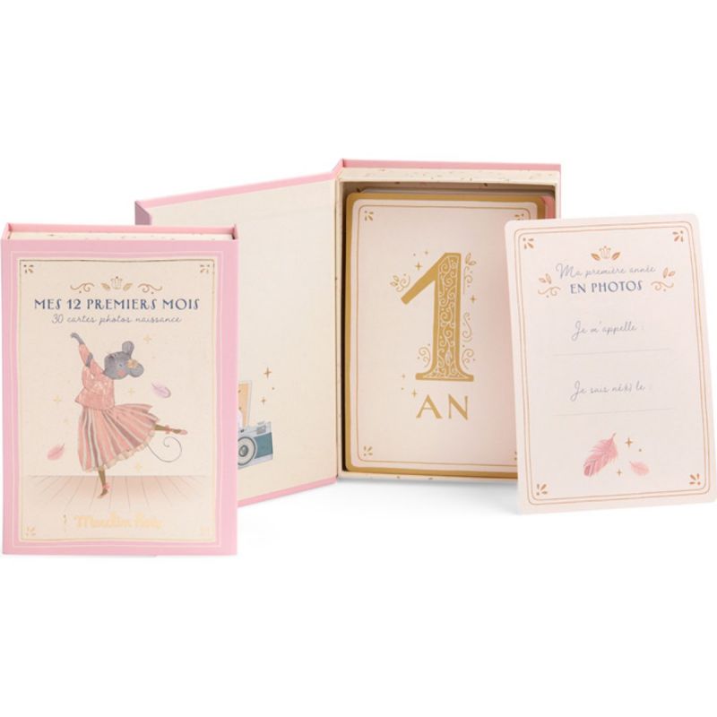 Carte Mes 12 premiers mois La petite école de danse ( 30 cartes )