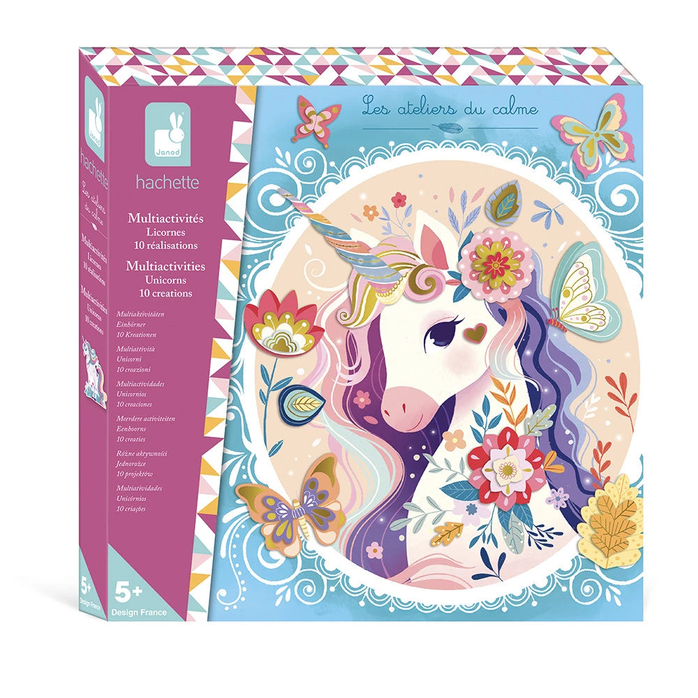 Coffret créatif Multi-activités Licornes