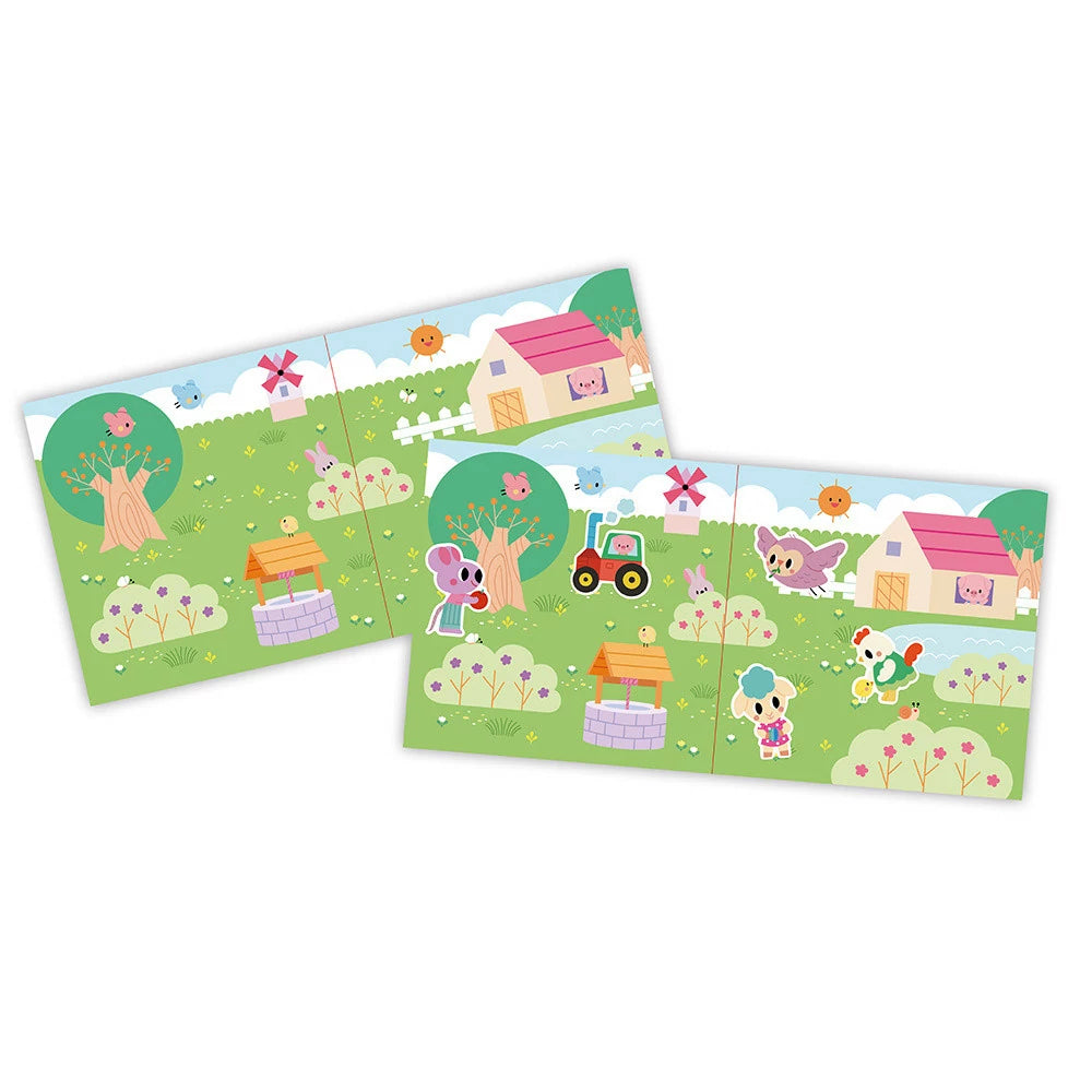Coffret créatif stickers épais repositionnables