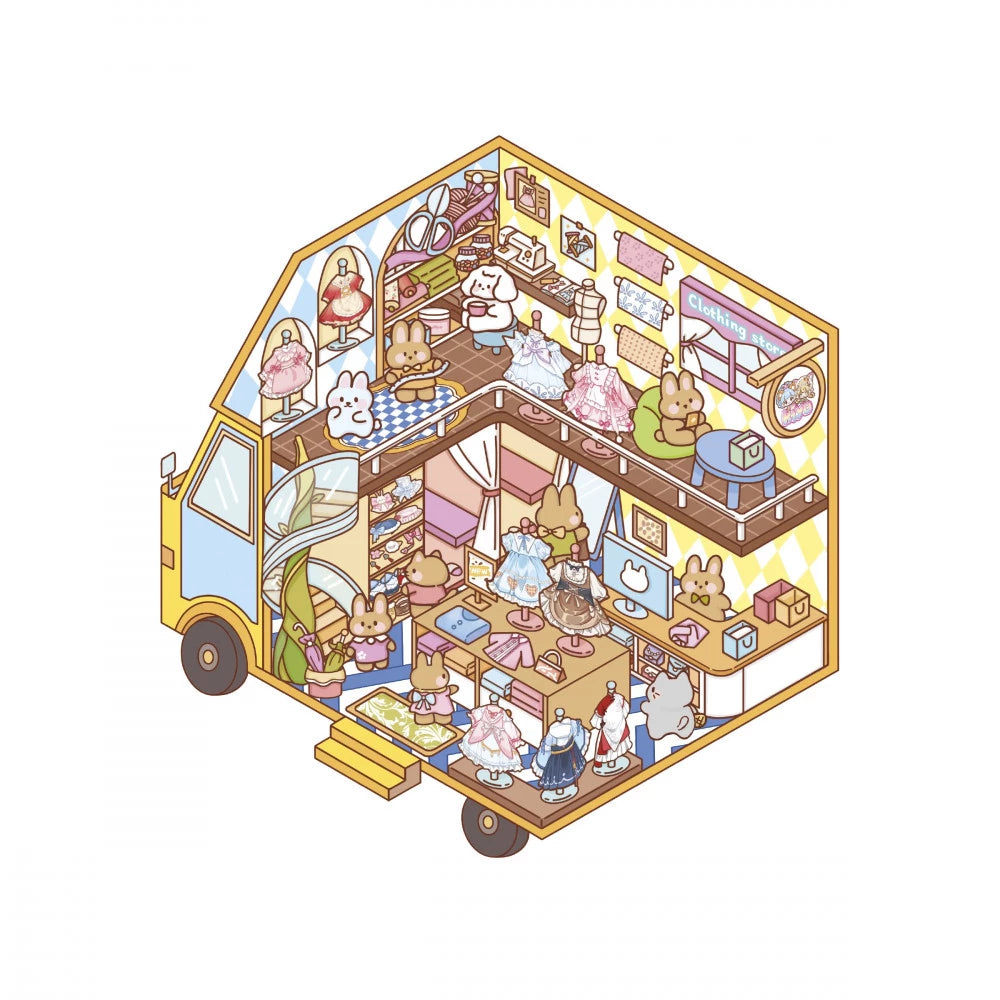 Cosy Stickers Tiny Trucks