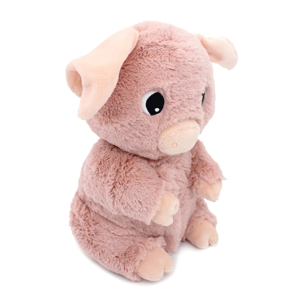 Peluche les Ptipotos cochon maman bébé rose