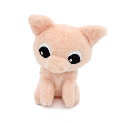 Peluche les Ptipotos cochon maman bébé rose