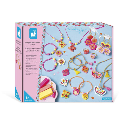 Kit créatif 16 bijoux duo d'amitié à créer