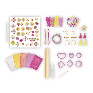 Kit créatif 16 bijoux duo d'amitié à créer
