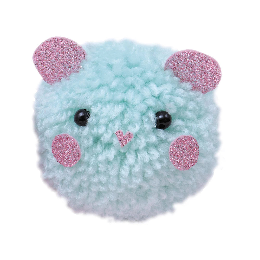 Kit créatif 2 petits animaux pompons à créer