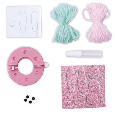 Kit créatif 2 petits animaux pompons à créer