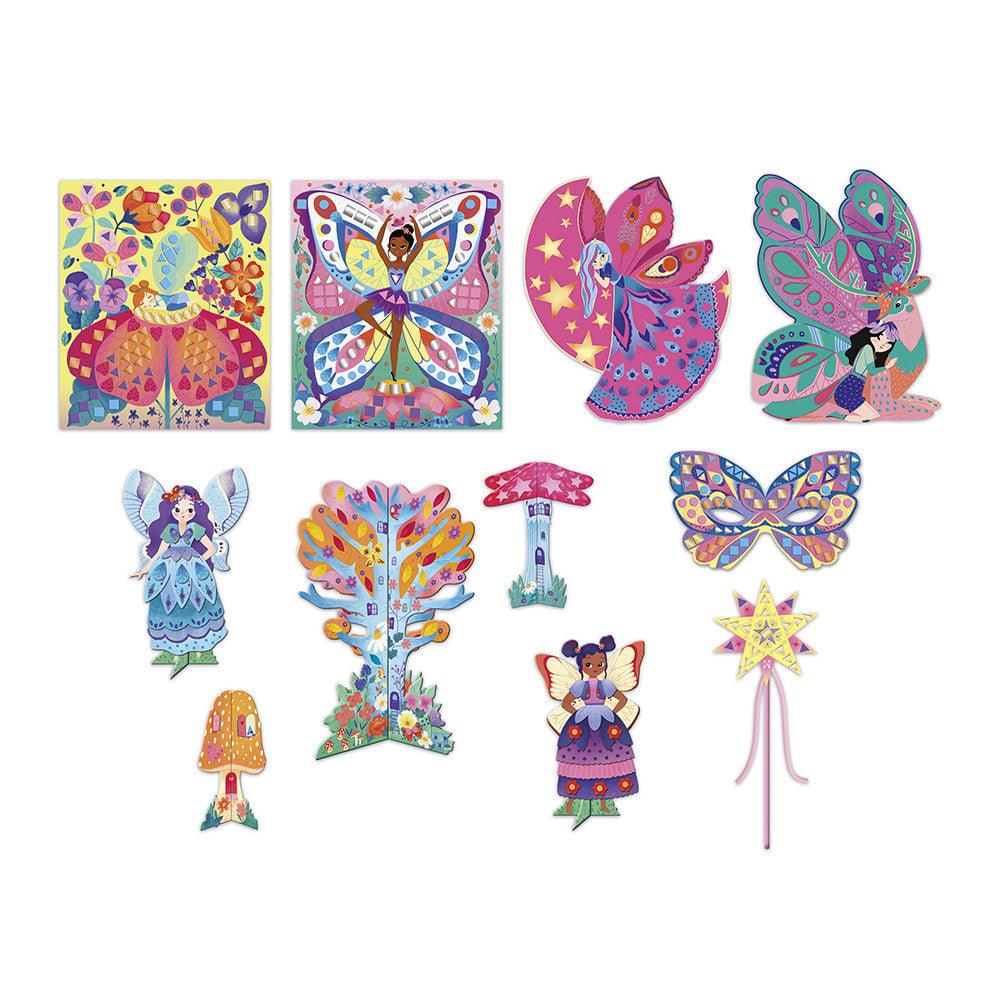 Coffret Multi-activités 11 réalisations Magic Fairies