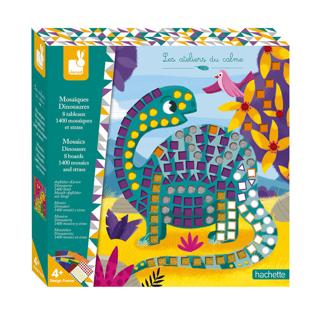 Kit créatif Mosaïques Dinosaures