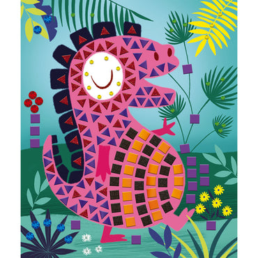 Kit créatif Mosaïques Dinosaures