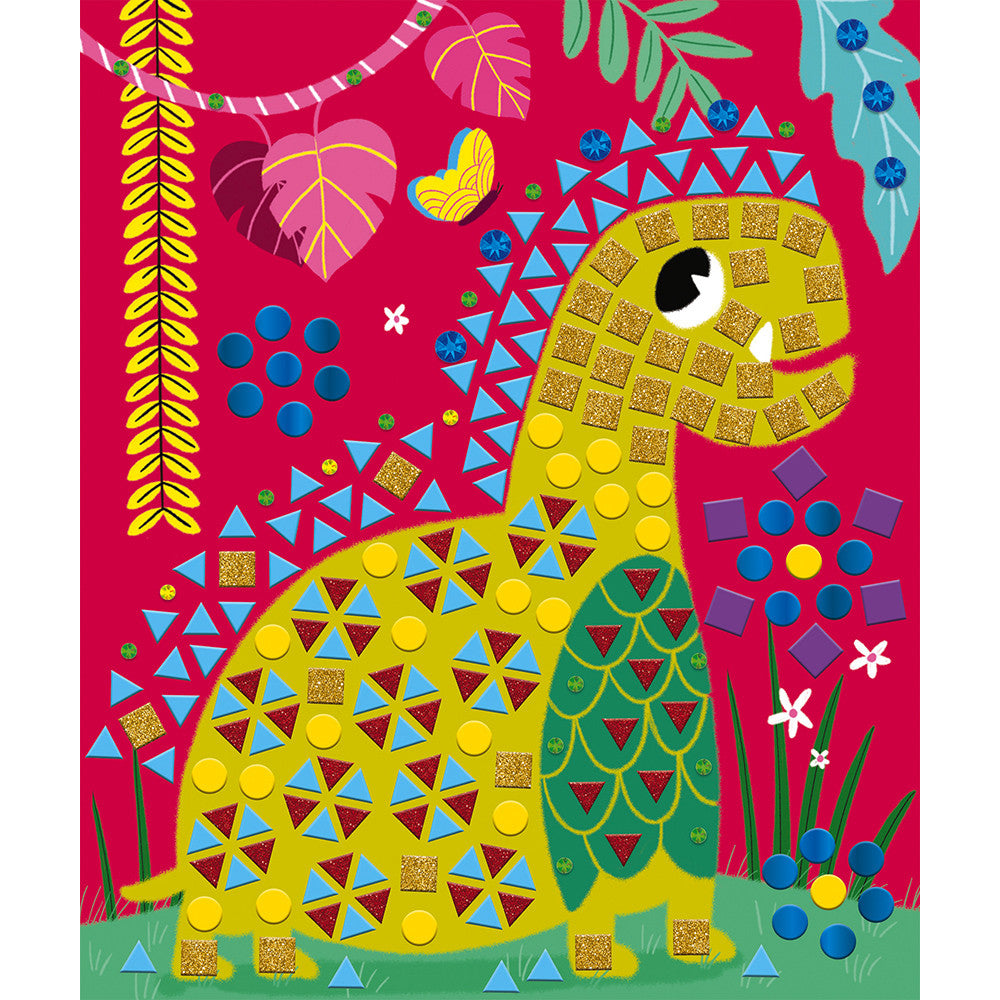 Kit créatif Mosaïques Dinosaures