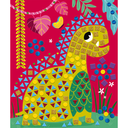 Kit créatif Mosaïques Dinosaures