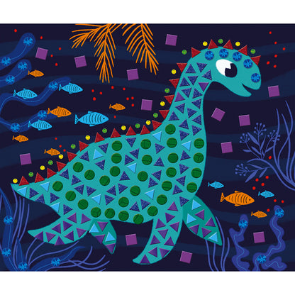 Kit créatif Mosaïques Dinosaures