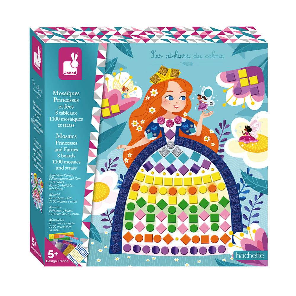 Kit créatif Mosaïques Princesses et fées