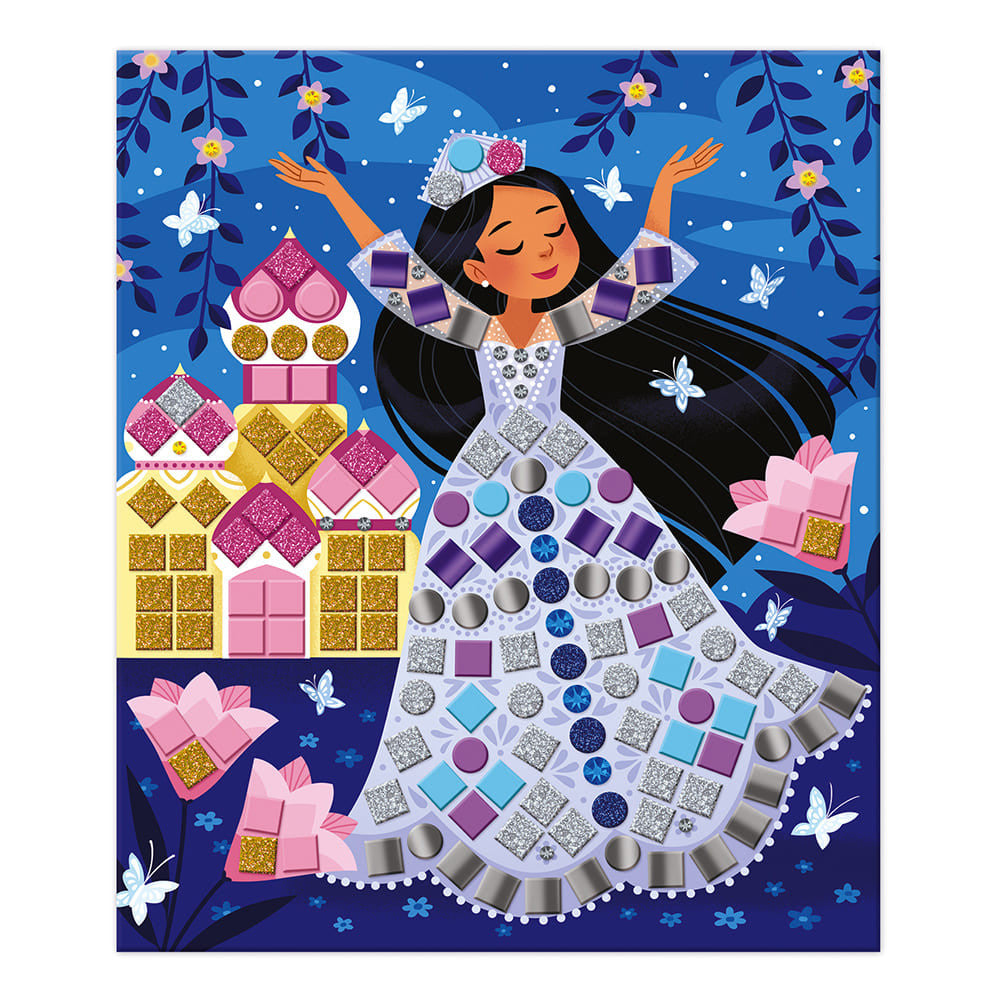 Kit créatif Mosaïques Princesses et fées