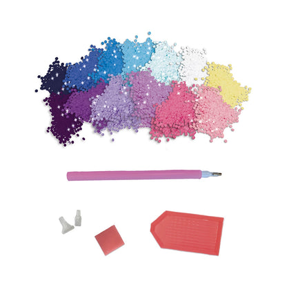 Kit créatf Peinture diamants phospho Au clair de lune