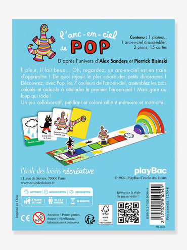 Jeu L'arc-en-ciel de Pop