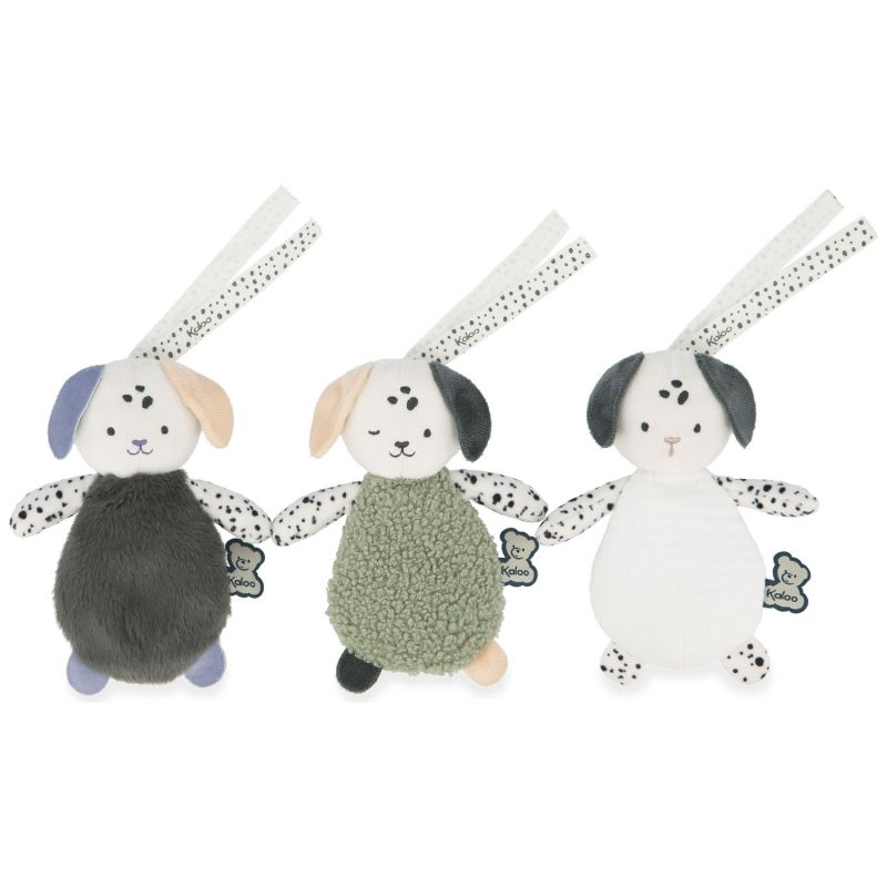 Doudous sensoriels chiots