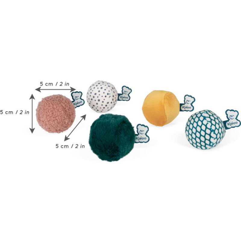Mon set de 5 balles sensorielles Stimuli