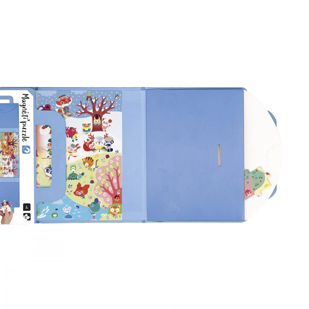 Magnéti'puzzle 4 saisons 36 pcs