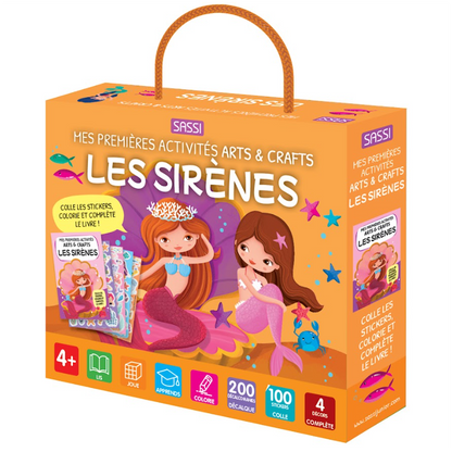 Mes premières activités arts et crafts Les sirènes