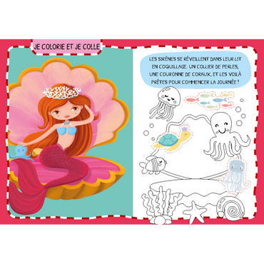 Mes premières activités arts et crafts Les sirènes