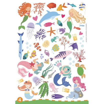 Mes premières activités arts et crafts Les sirènes