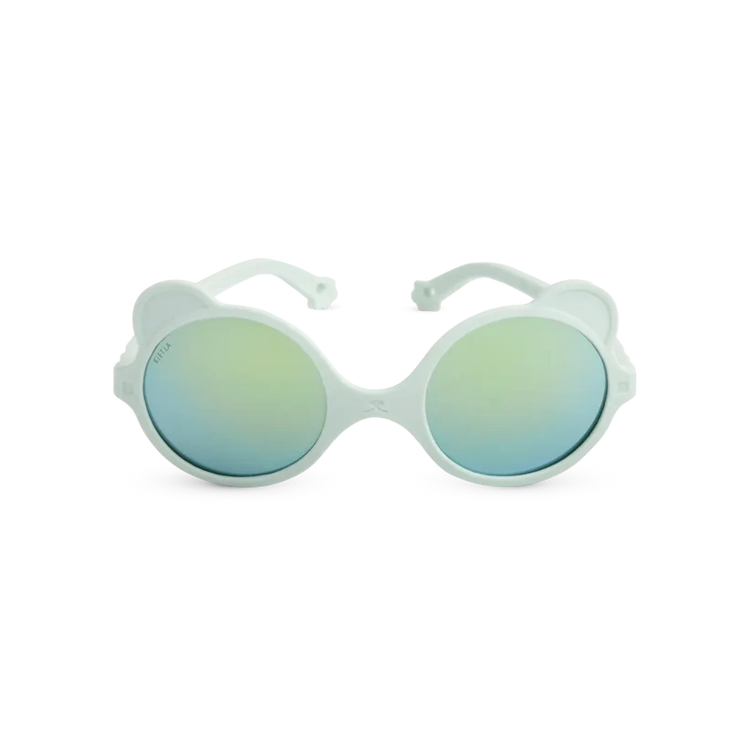 Lunettes sun 2-4 ans Ourson vert amande