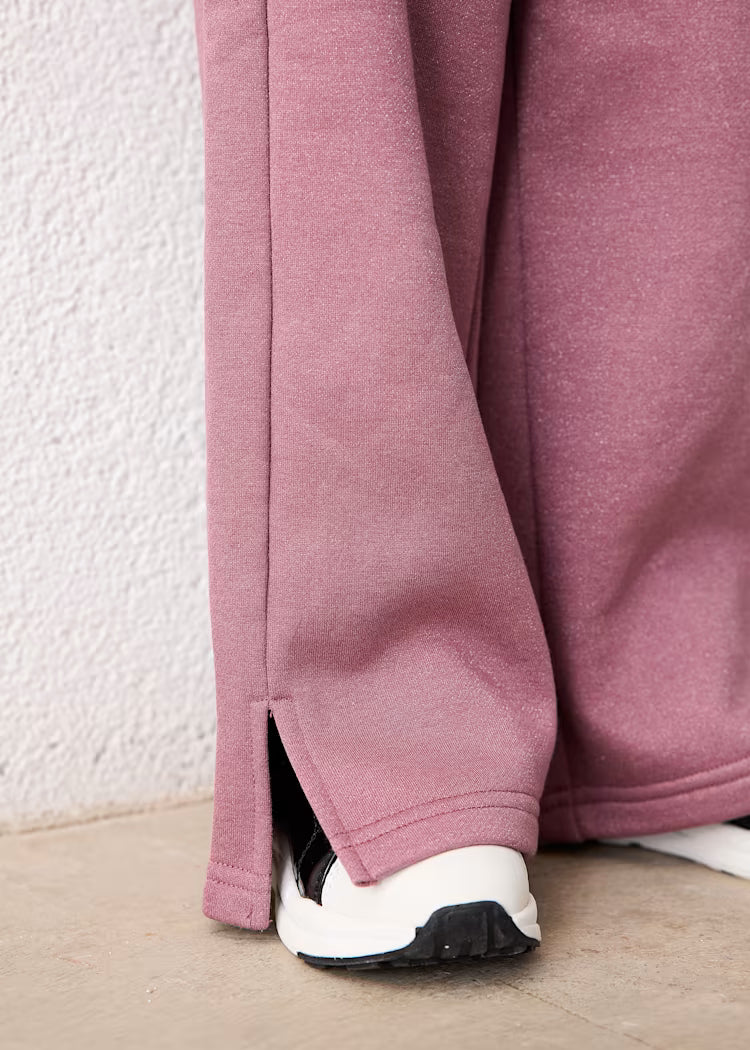 Pantalon de survêtement violet vigoré