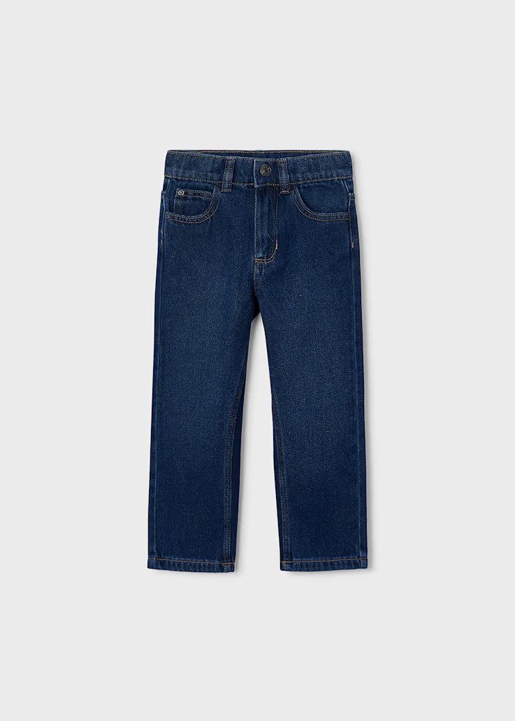 Pantalon en denim jean foncé