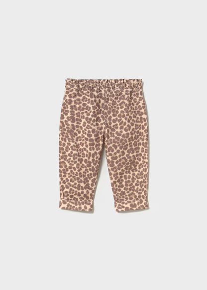 Pantalon en velours côtelé noix