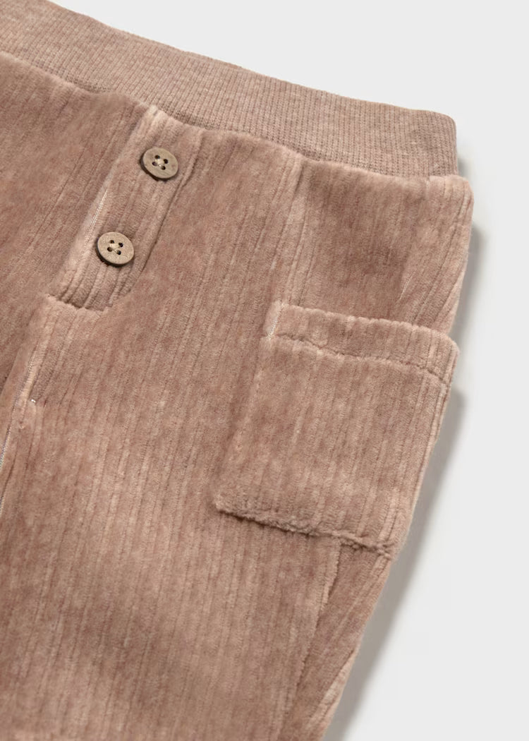 Pantalon en velours côtelé trufa vigoré