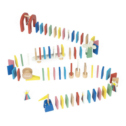 Parcours de dominos