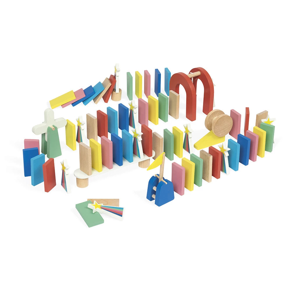 Parcours de dominos
