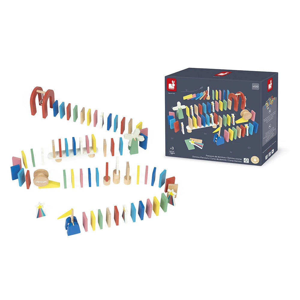 Parcours de dominos