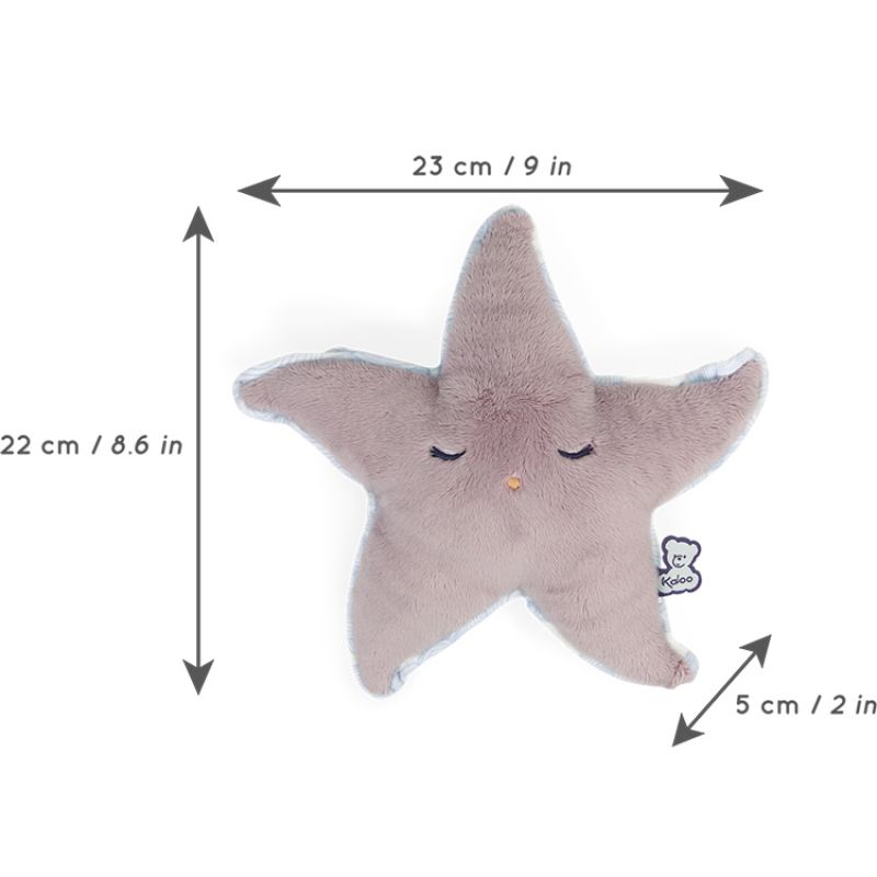 Peluche bouillote chaud et froid Etoile de mer