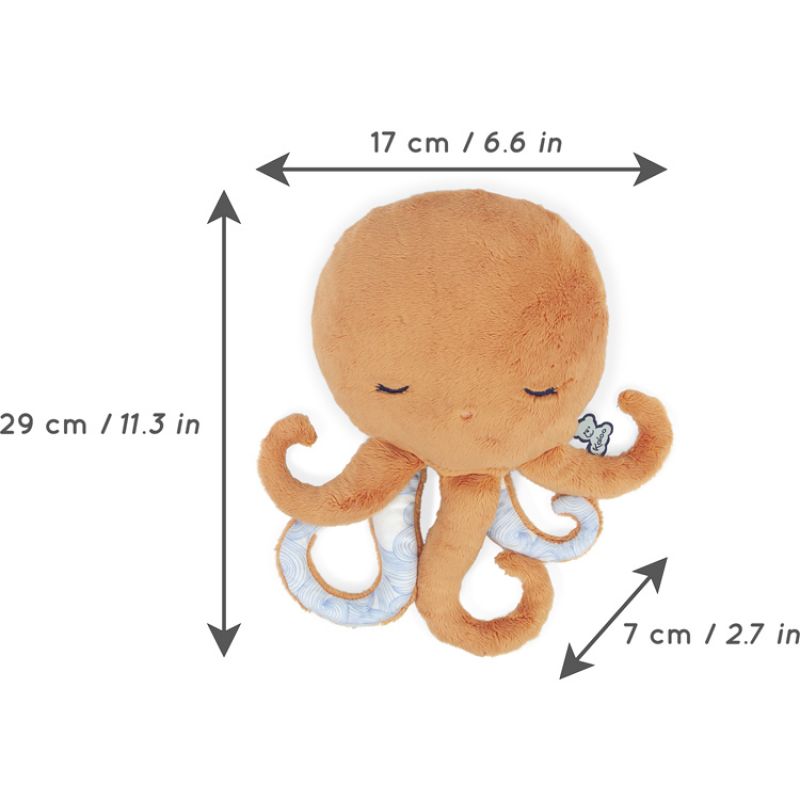 Peluche bouillote chaud et froid poulpe