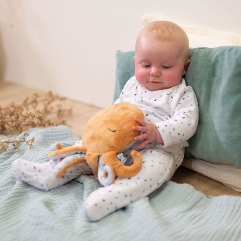 Peluche bouillote chaud et froid poulpe