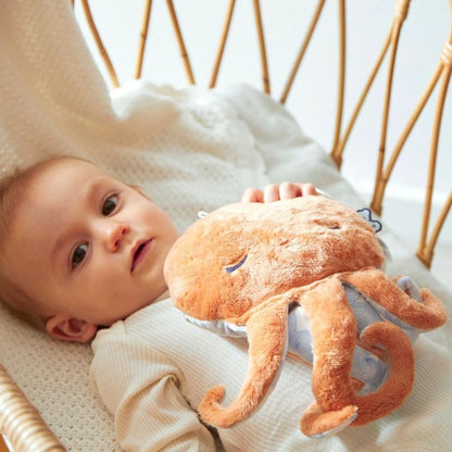 Peluche bouillote chaud et froid poulpe