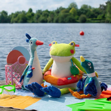 Peluche d'activités canard Léon