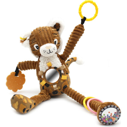 Peluche d'activités nomade Spéculos le tigre