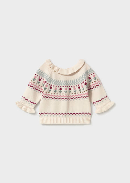 Pull en tricot céramique
