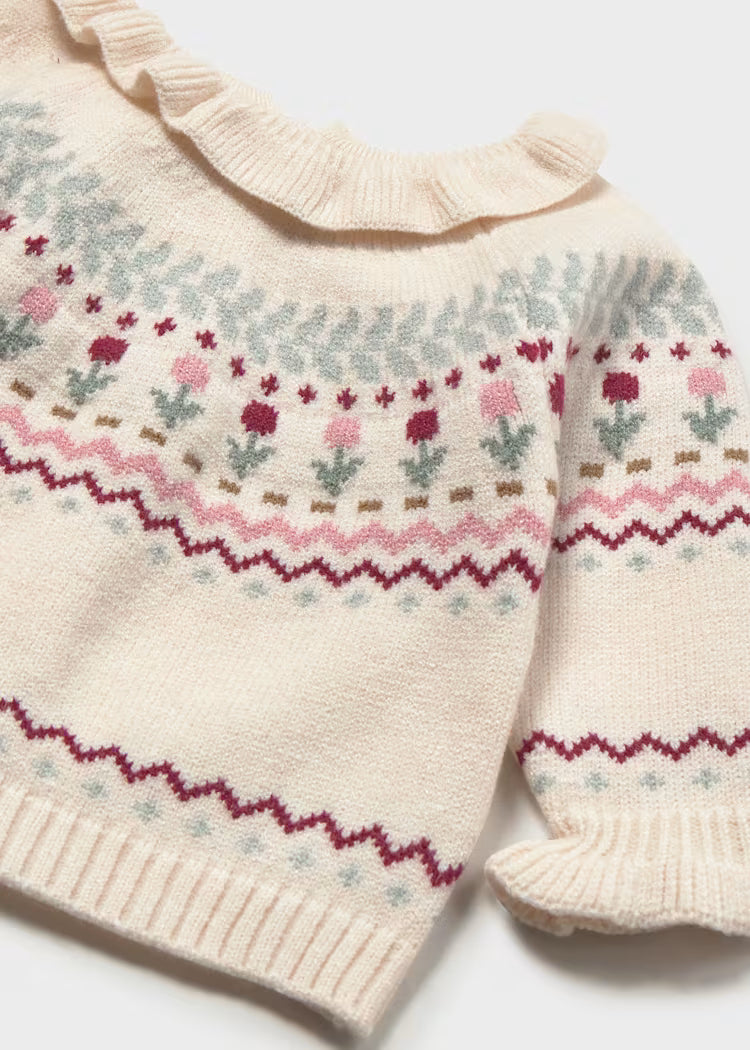 Pull en tricot céramique