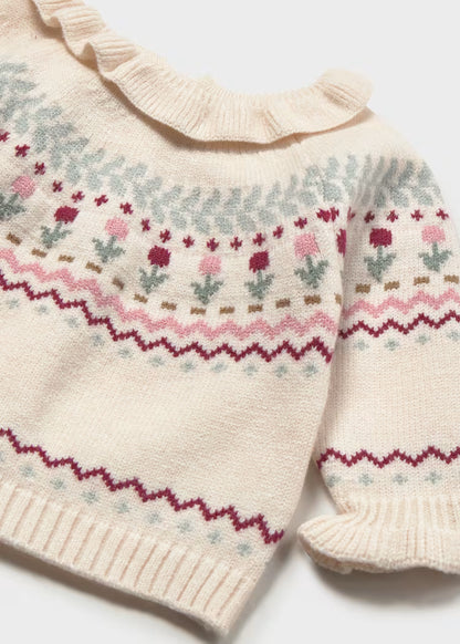 Pull en tricot céramique