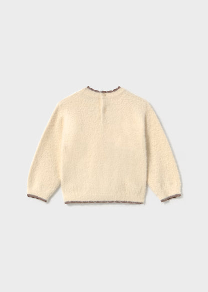 Pull fourrure bébé soja
