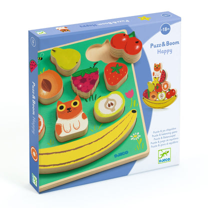 Puzzle en relief Puzz & Boom Happy ( 12 pièces )