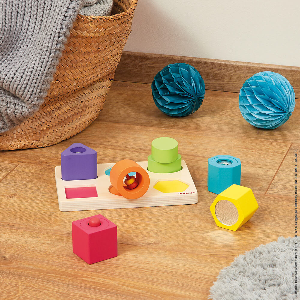 Puzzle 6 cubes sensoriels