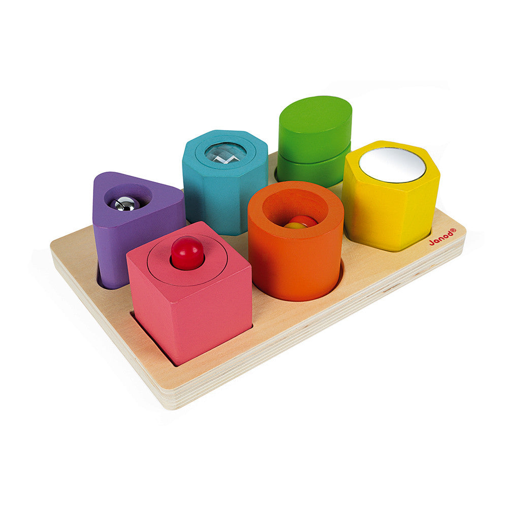 Puzzle 6 cubes sensoriels