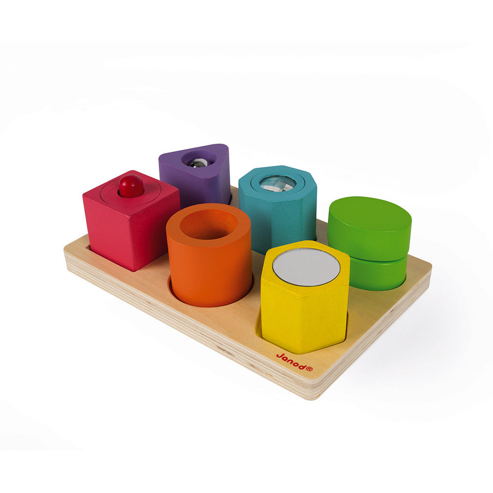 Puzzle 6 cubes sensoriels